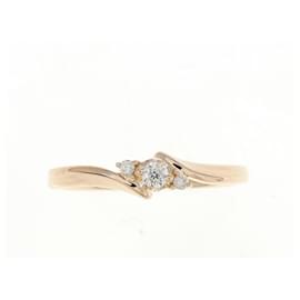 Autre Marque-4°C Au750 Diamond Ring-Pink