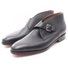 Autre Marque Mocassini in pelle John Lobb Nero