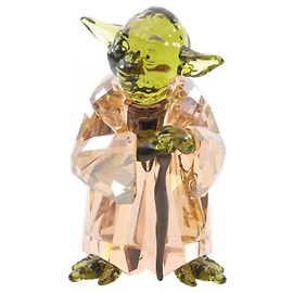 Swarovski Star Wars Yoda Crystal Accessory Brown