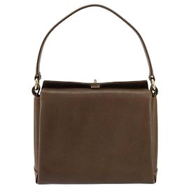 Bolsa de ombro vintage Gucci em couro Marrom