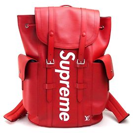 Louis Vuitton x Supreme Epi Christopher PM Backpack Red