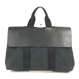 Hermès HERMES Valparaiso MM Mini Borsa Boston Nero