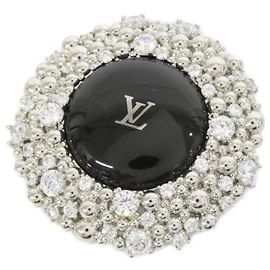 Louis Vuitton LV Constellation Brosche Silber