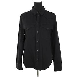 Camicia Zadig & Voltaire Thelma Eco Strass nera in cotone Nero