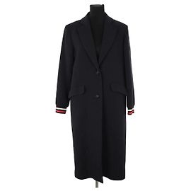 Bash Cappotto di lana nero Nero