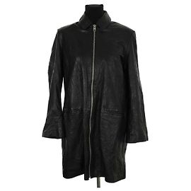 Zadig & Voltaire Schwarze Lederjacke Schwarz