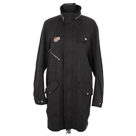 Zadig & Voltaire Abrigo de algodón negro Negro