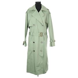 Zadig & Voltaire Trench coat de algodón caqui Caqui