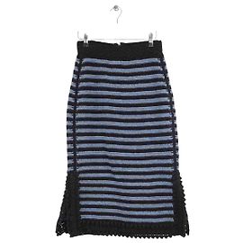 Falda Jackson crochet de algodón azul Zadig & Voltaire Azul