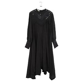 Zadig & Voltaire Schwarzes Seidenkleid Schwarz
