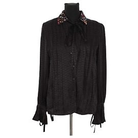 Zadig & Voltaire Black silk blouse Black