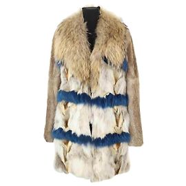 Zadig & Voltaire Casaco de Pele Multicolorido Multicor