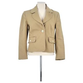 D&G Beige Cotton Jacket Beige