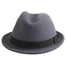 Maison Michel wool hat grey Grey