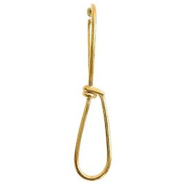 Zadig & Voltaire Twisted Gold Earrings Golden