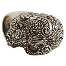 Zadig & Voltaire Silberner Ring Metall Größe 58 Silber