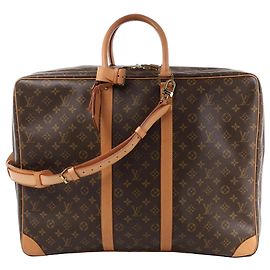 Bolsa de viagem Louis Vuitton Monogram Canvas Sirius 55 M41404 Marrom