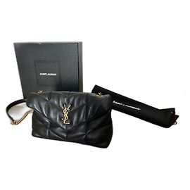 Doudoune Loulou de Saint Laurent Noir