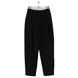 Proenza Schouler Calça larga de lã preta Preto