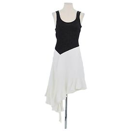 Kenzo Baumwollkleid Weiß Weiß