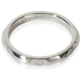 Tiffany & Co Anel Tiffany True em Platina e Diamante Tiffany Outro