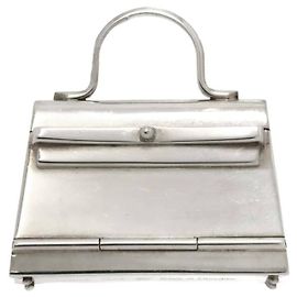 Hermès Hermes 925 Silver Kelly Motif Pendant Silvery