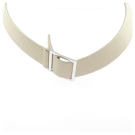 Van Cleef & Arpels 750 White Gold Necklace Silvery