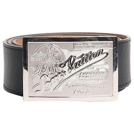 Louis Vuitton Black Travelling Requisites belt Black
