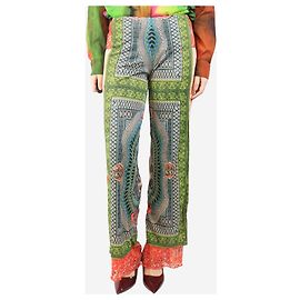 Jean Paul Gaultier Pantalon Green De Banque - taille M Vert