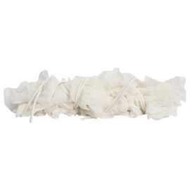 Collo bianco a volant Dries Van Noten Bianco
