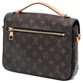 Louis Vuitton-Pochette Metis Monograma Marrom Louis Vuitton-Marrom
