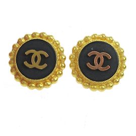 Chanel CC Round Metal D'oro