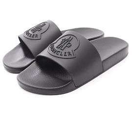 Moncler BASILE Gummisandalen Schwarz