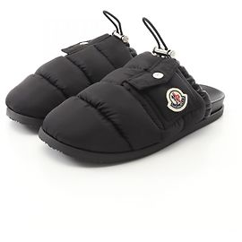 Sandales MON POCKET MULE de Moncler Noir
