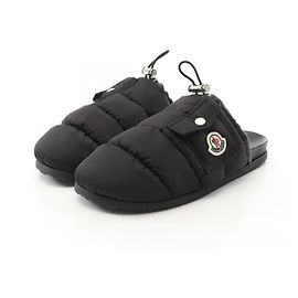 Sandales en nylon MON POCKET MULE de Moncler Noir