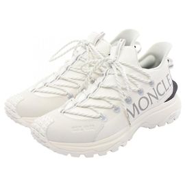 Moncler TRAILGRIP LITE2 Stoff-Sneaker Weiß