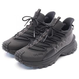 Moncler TRAILGRIP LITE2 Stoff-Sneaker Schwarz