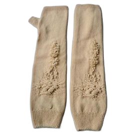 BARRIE Cashmere Mittens Beige LIKE NEW Beige