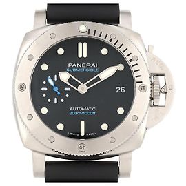Panerai Luminor Submersible Stainless Steel Automatic Black