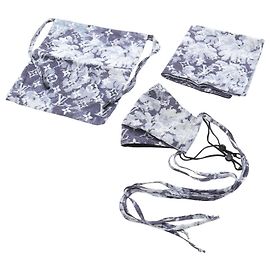 Louis Vuitton Monogram Wandteppich Baumwollzubehör Blau
