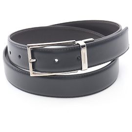 Dior Homme Ledergürtel Schwarz