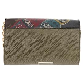 Louis Vuitton-Carteira de Corrente Twist Louis Vuitton Edição Limitada Adesivos Kabuki Canvas Monograma-Multicor