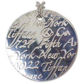 Tiffany & Co Collier pendentif rond Tiffany 925 Notes Autre