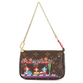 Monogram Vivienne Mini Pochette Accessoires von Louis Vuitton Rot