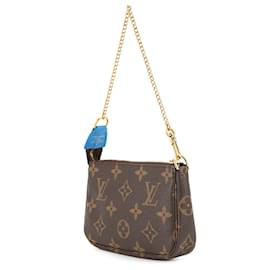 Louis Vuitton-Mini Pochette Accessoires Monogram Vivienne da Louis Vuitton-Azul