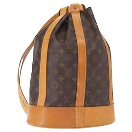 Randonnee Rucksack Monogram aus Canvas PM Louis Vuitton Braun