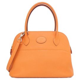 Hermes Hermès Bolide 27cm Handbag Orange