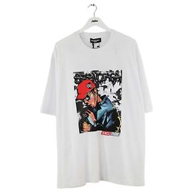 Balenciaga Camiseta branca de algodão Branco
