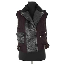 John Galliano Black cotton jacket Black