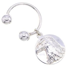 Tiffany & Co. Eagle Round Motif Key Ring Other